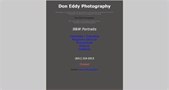 Desktop Screenshot of doneddyphotography.com