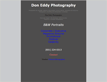 Tablet Screenshot of doneddyphotography.com